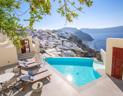 Elegant Santorini Villa | Villa Ioulia | Private Pool | Air Conditioning | 3 Bedrooms | Oia