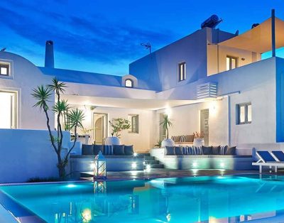 Aleria Villa Santorini – Exclusive facilities and services<br>