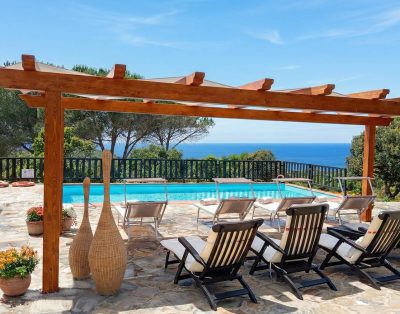 Alghero Villa Barranch with sea view swimming pool for 6 people