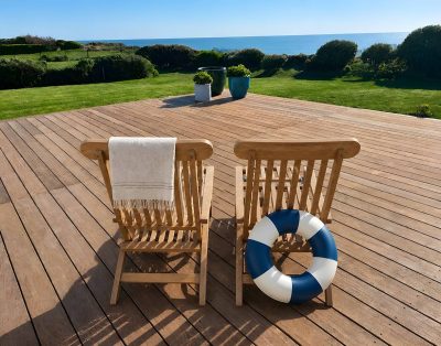 Holiday Home “Kerou Plage” – Sea View, 50 m from Beach, Private Pool