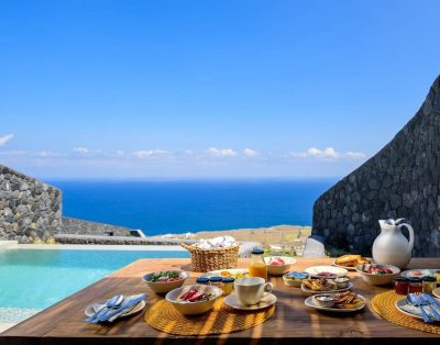 Amazing Santorini Villa | Villa Shelob | 1 Bedroom | Children Older than 7Y are Welcome | Suite with Private Heated Pool | Breathtaking Sea Views | Private Furnished Sun Terrace | Outdoor Dining Area | Imerovigli