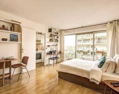 Rue Saint-Maur 1-Bed Studio, Balcony and View
