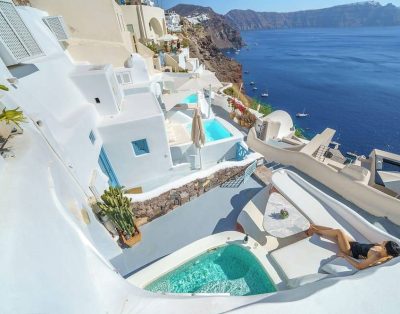 Santoriniparadise: Paradise cave house, indoor winery & outdoor hot tub, Caldera