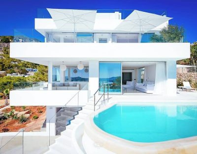 Ultra-Modern “All White”” Luxury Villa / Rooftop / Sea View / Breathtaking Sunset”
