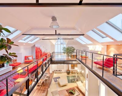 Unique Luxury Designer Loft – 300m2 – Louvre, Paris – Full Air-conditioning