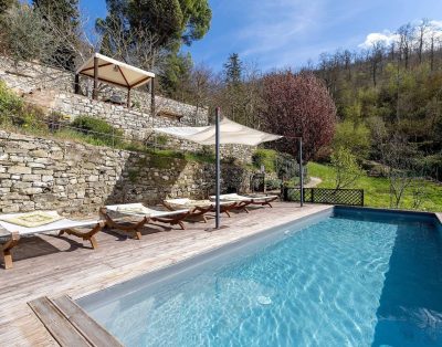 Villa ‘Ancòra Tenuta Lonciano’ with Pool and Mountain Views