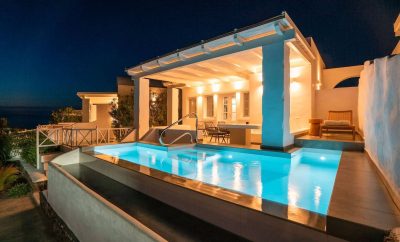 Wonderful Oia Sunset & Sea view Villa | Private Heated Spa Jacuzzi | Villa Turquoise | 3 Bedroom Villa | Access to shared pools