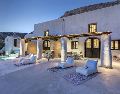Canava Villas~Winery Estate @Medieval Village Santorini